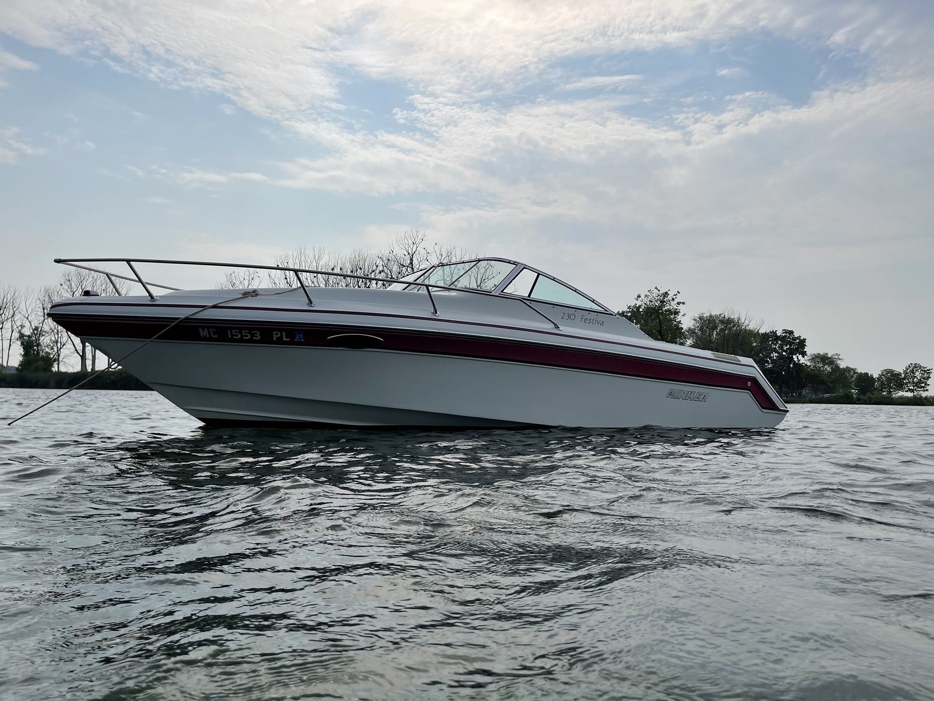 1993 Rinker 230 Festiva Cuddy for Sale in Macomb, MI - OfferUp