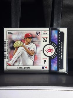 Chase Burns RC Lot