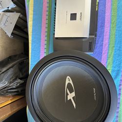 Alpine Amp And Sub