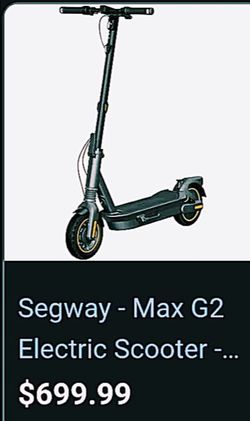 Electric scooter