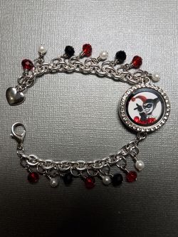 Harley Quinn Girls Double Sided Bracelet