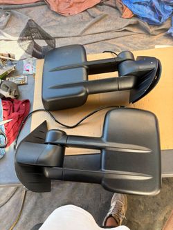 Tow Mirrors 07-14 Chevy GMC Sierra 1(contact info removed)HD 3500HD Power Heated Turn Signal