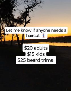 HAIR CUTS !💈