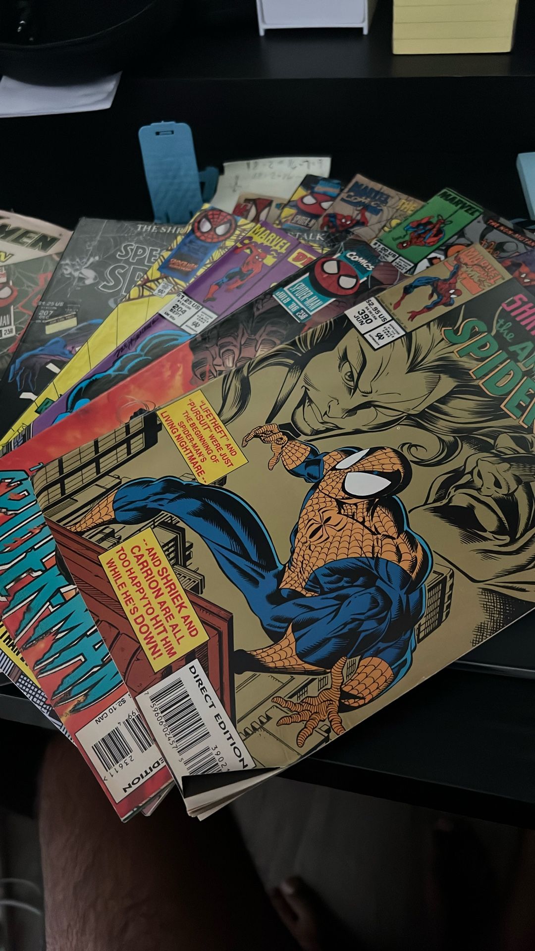 Spiderman comics