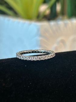 14k white gold diamond ring