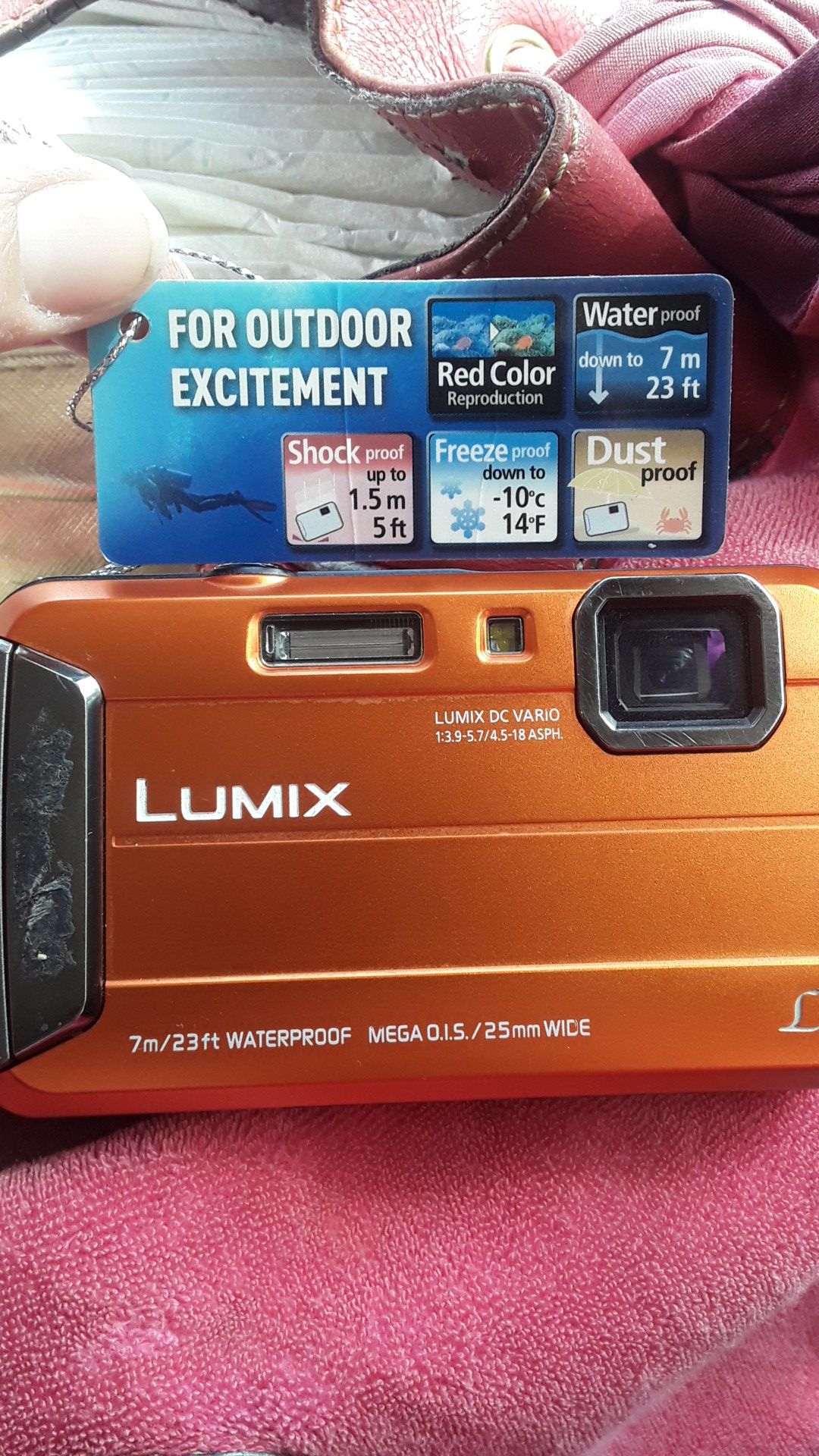 Panasonic Lumix DMC-TS25 Digital Camera