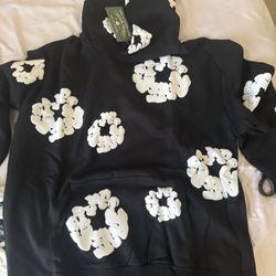 Black Denim Tear Hoodies