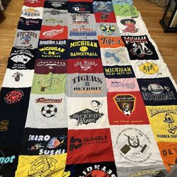 Beautiful T-Shirt Quilt 