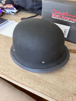 Daytona German D.O.T. certified half-helmet