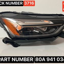 2021-2024 AUDI Q5/SQ5 OEM RH FULL LED HEADLIGHT. PASSENGER SIDE.