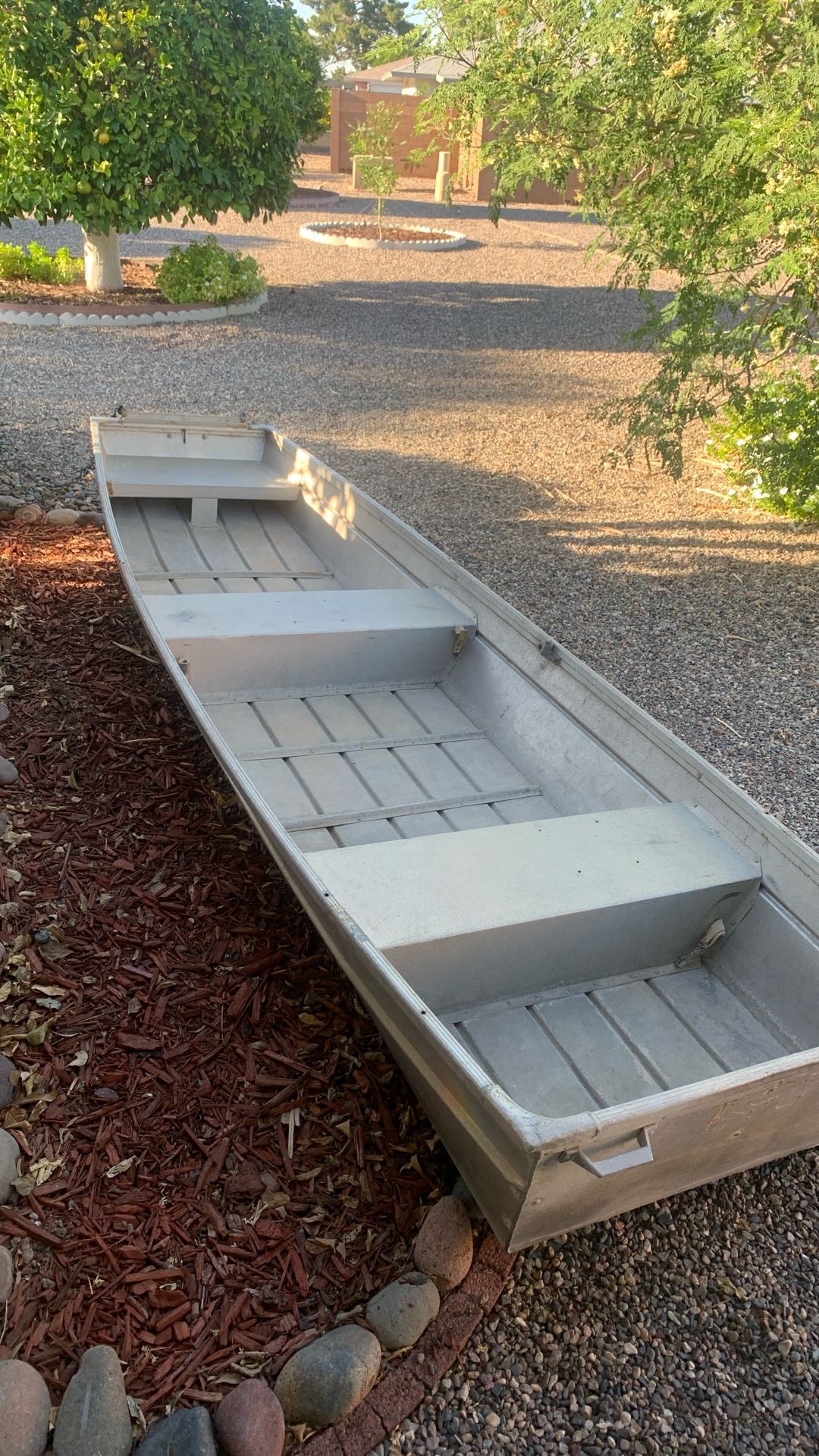 12 Ft Jon Boat w Minnkota Mtr $750 Both OBO