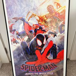 Spiderman: Across the Spider-Verse Movie Poster
