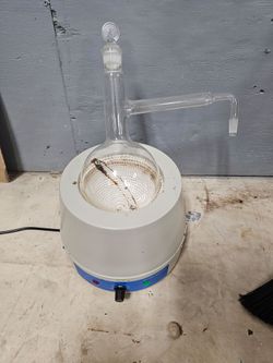 Complete 1000mL Distillation Kit w/ Heating Mantle, Condenser, Hydrometers, Stand