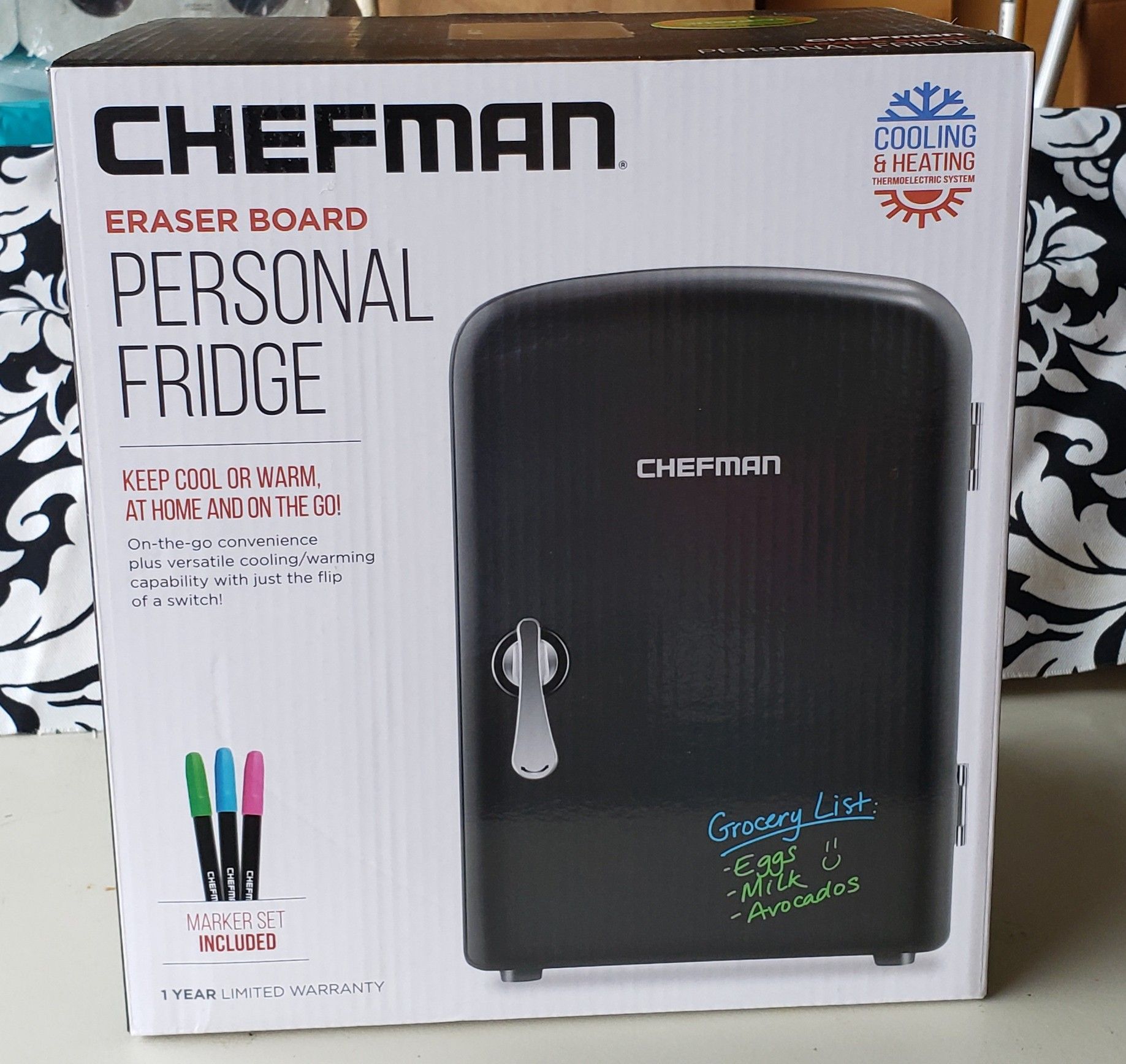 Chefman Mini Fridge 4L