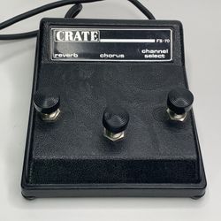 Crate FS-70 Foot Switch Control Pedal for Electric Guitar 