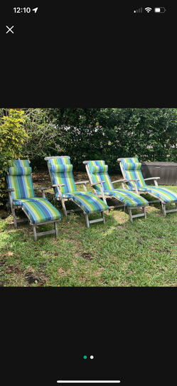 Teak chairs