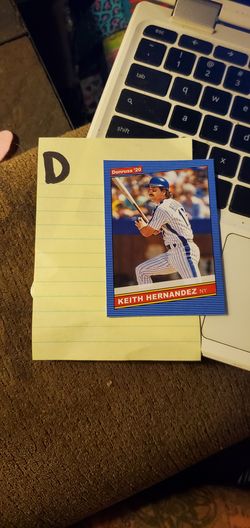 Keith hernandez baseball card