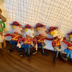 Lot Of Dudley Do-Right Figures Plus Extras $50