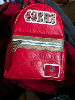 49ers loungefly mini backpack