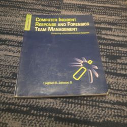Computer Incident Response And Forensics Management