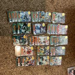 1994 Collector’s Edge Football Card Near Complete Gold 1st Day Issue Parallel Set (190 Of 200 Cards) Tons Of HOFers 