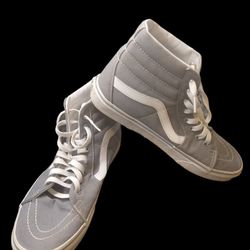 Vans Skate Sk8-Hi High Rise Grey Skate Shoes - Size 9 men / 10.5 women.

Great shape. Normal wear