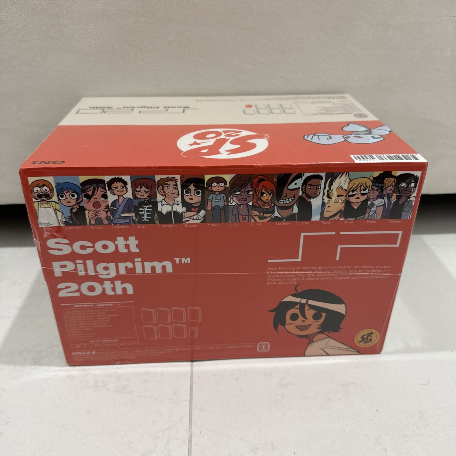 Scott Pilgrim- 20th Anniversary Box Set Color Edition (Hardcover) New, Sealed