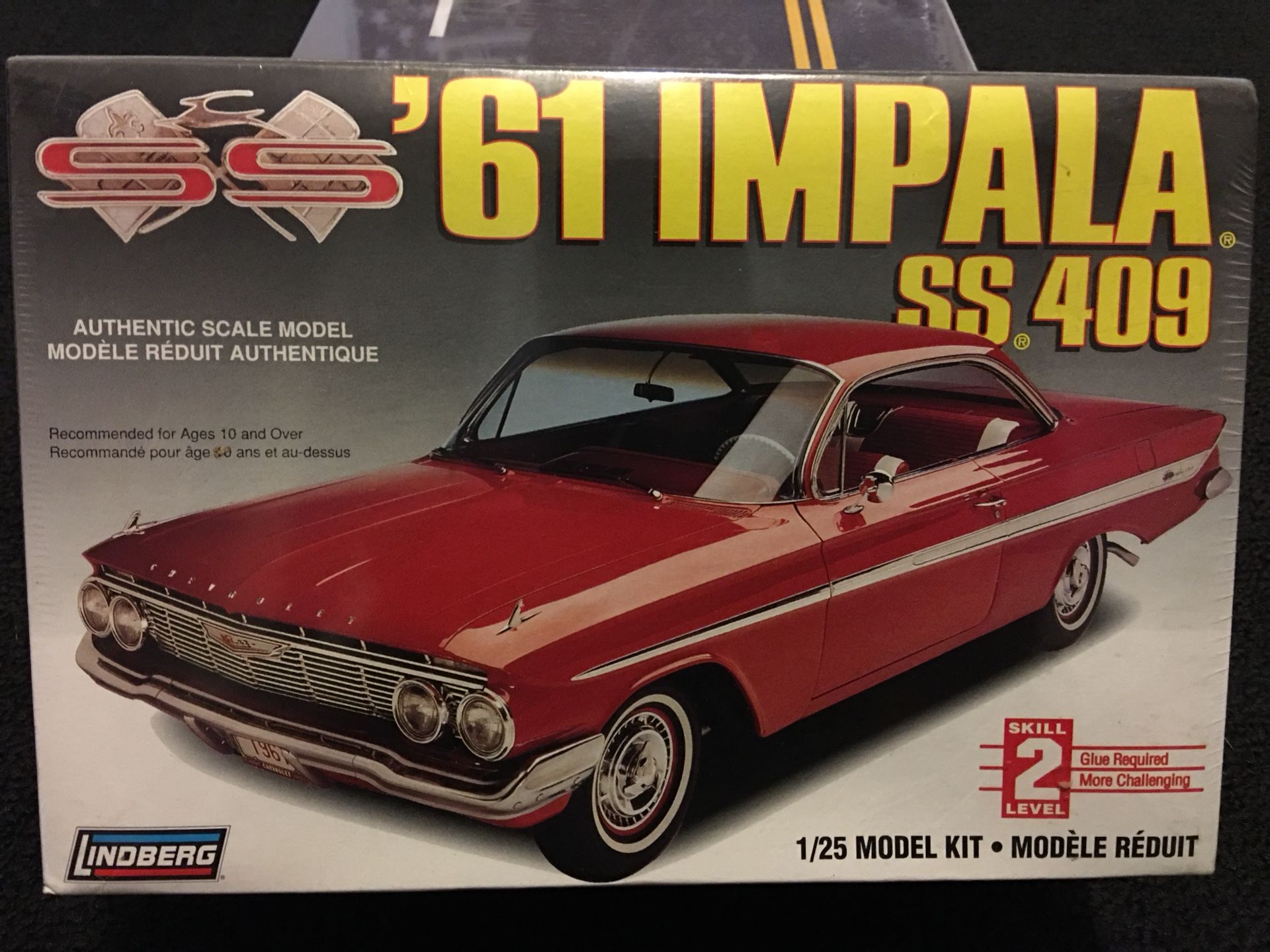 1961 61 Chevy Impala SS 409 Car Model New Sealed Lowrider