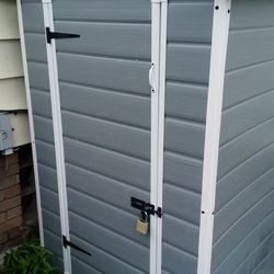 Resin Storage Shed 4'x3'x6'