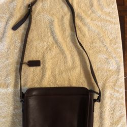 Vintage Coach Mahogany Carnival Bag