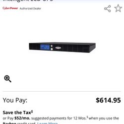 Cyberpower Battery Back Up 900watt 120volt