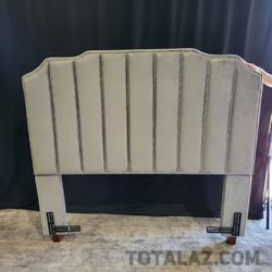 Queen Headboard Velvet Glam