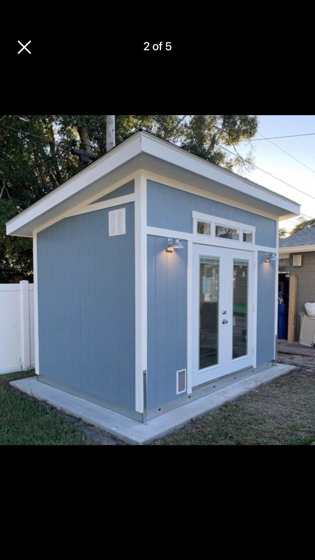 Studio shed