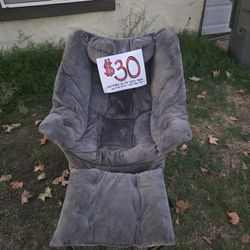 comfy chair with ottoman $30