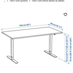 TROTTEN
Desk sit / stand