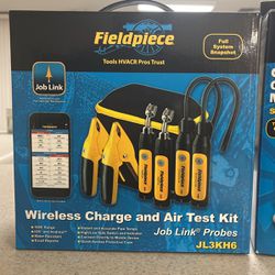 Fieldpiece Wireless Charge And Air Test Kit & Multi Meter