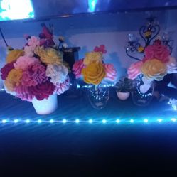 Handmade Crocheted Flowers