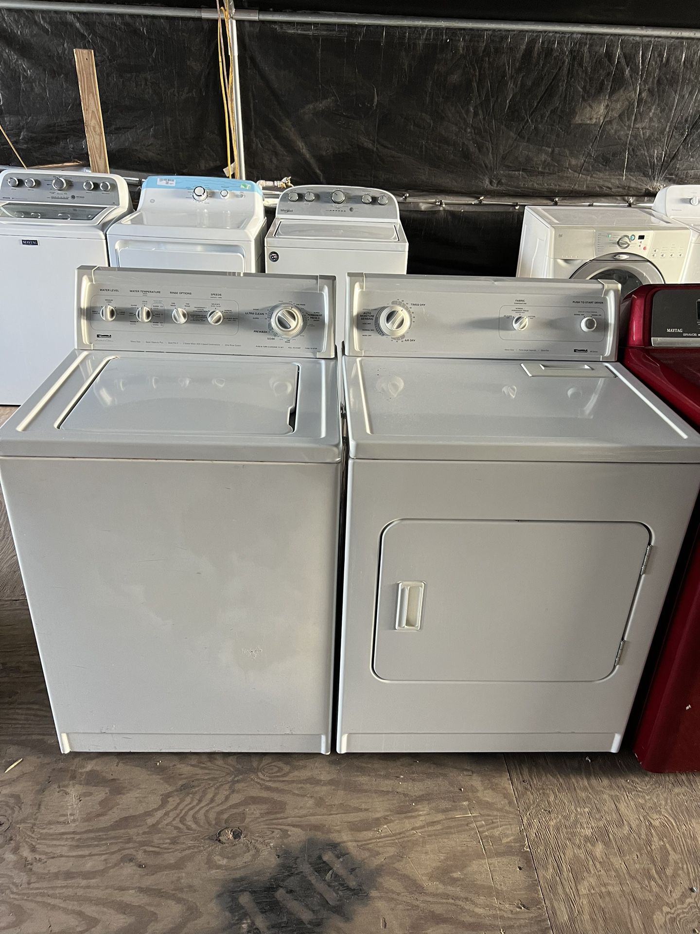 Kenmore Washer&dryer 60 day warranty/ Located at:📍5415 Carmack Rd Tampa Fl 33610📍