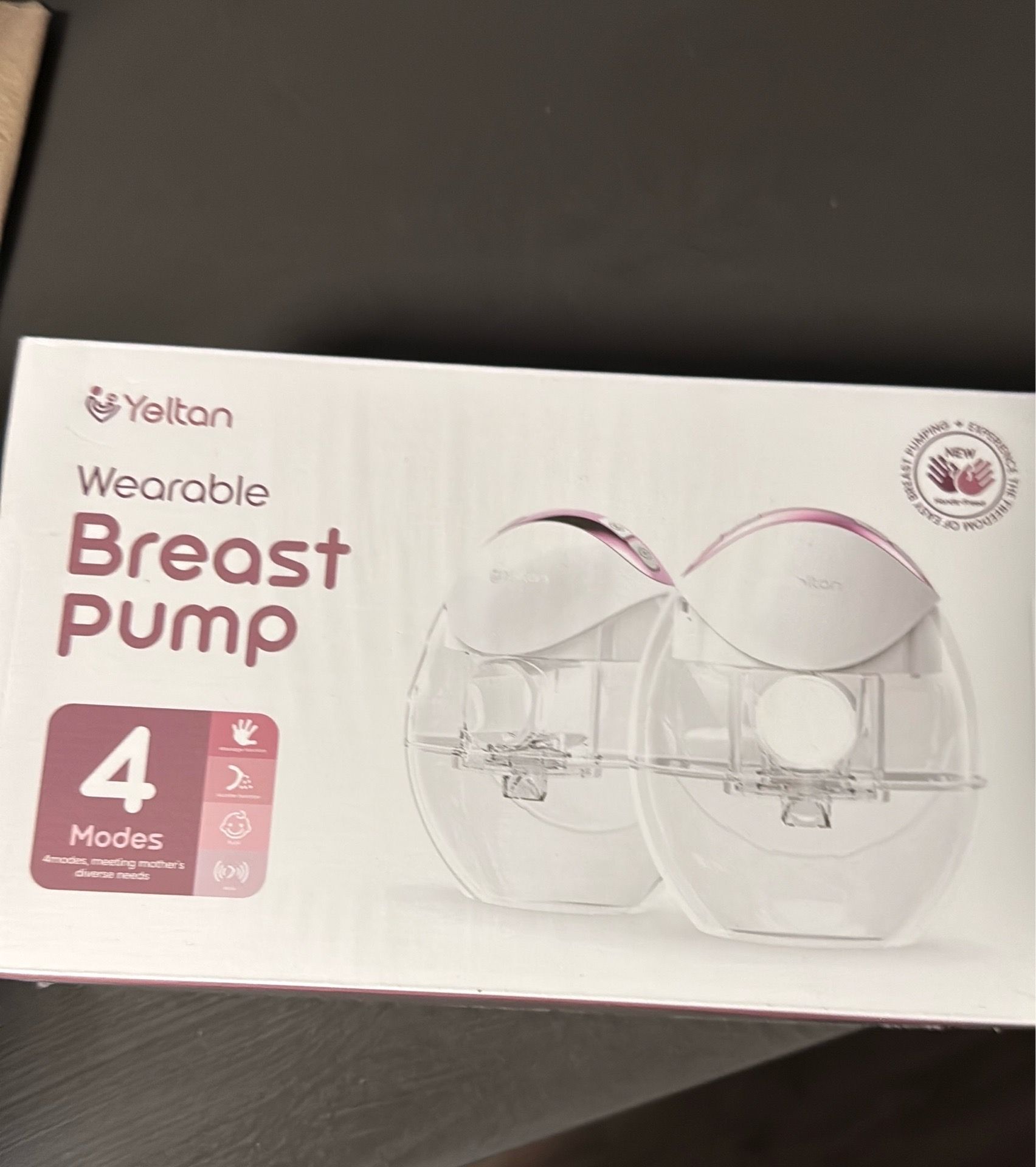 Wearable breast pump