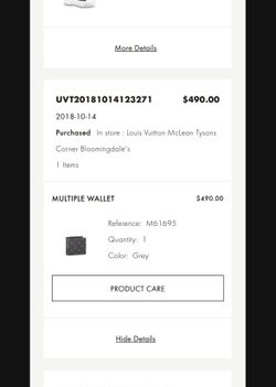 Mens Louis Vuitton Wallet For Sale. Authentic. Have Receipt for Sale in  Hampton, VA - OfferUp