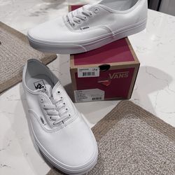 Mens White Vans size 11.5