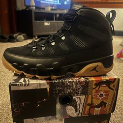 Jordan 9 Retro NRG Boot Black Gum size 8.5