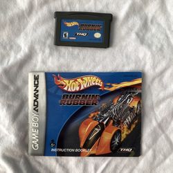 Hot wheels Burnin Rubber Nintendo Gameboy