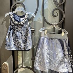 Gorgeous Sparkle Fancy Girl’s Holiday/Christmas Special Occasion Outfit