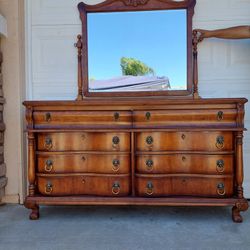 Dresser And Mirror