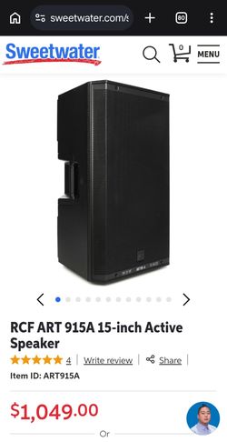 RCF ART 915A 15-inch Active Speaker
