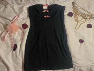 Mini tube-top dress