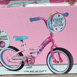 Brand New In Box LOL Surprise 16" Kids Bike - Pink