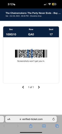 Chainsmokers @shoreline Amphitheatre 10/28