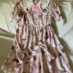 Angelic Pretty: Baked Sweets Parade Op (Pink) Lolita Dress